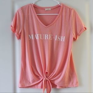 Harper Heritage Small Cropped Pink Mature-ish Shirt  (S)